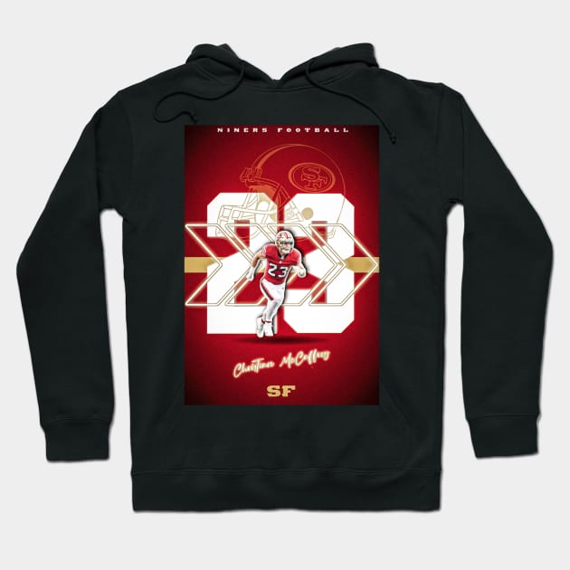 Christian McCaffrey 23 Hoodie by NFLapparel